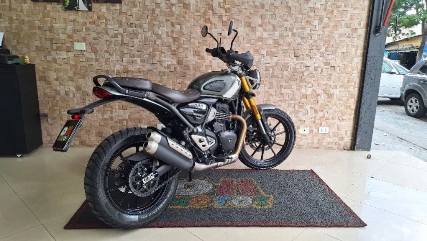 Triumph Scrambler 400x 2025 Verde - Foto 9