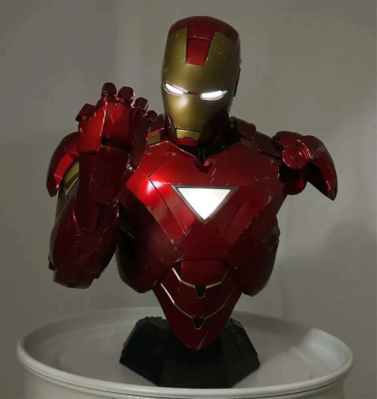 Busto Iron Man - Mark VI Legendary Scale 1/2 Sideshow - Foto 2