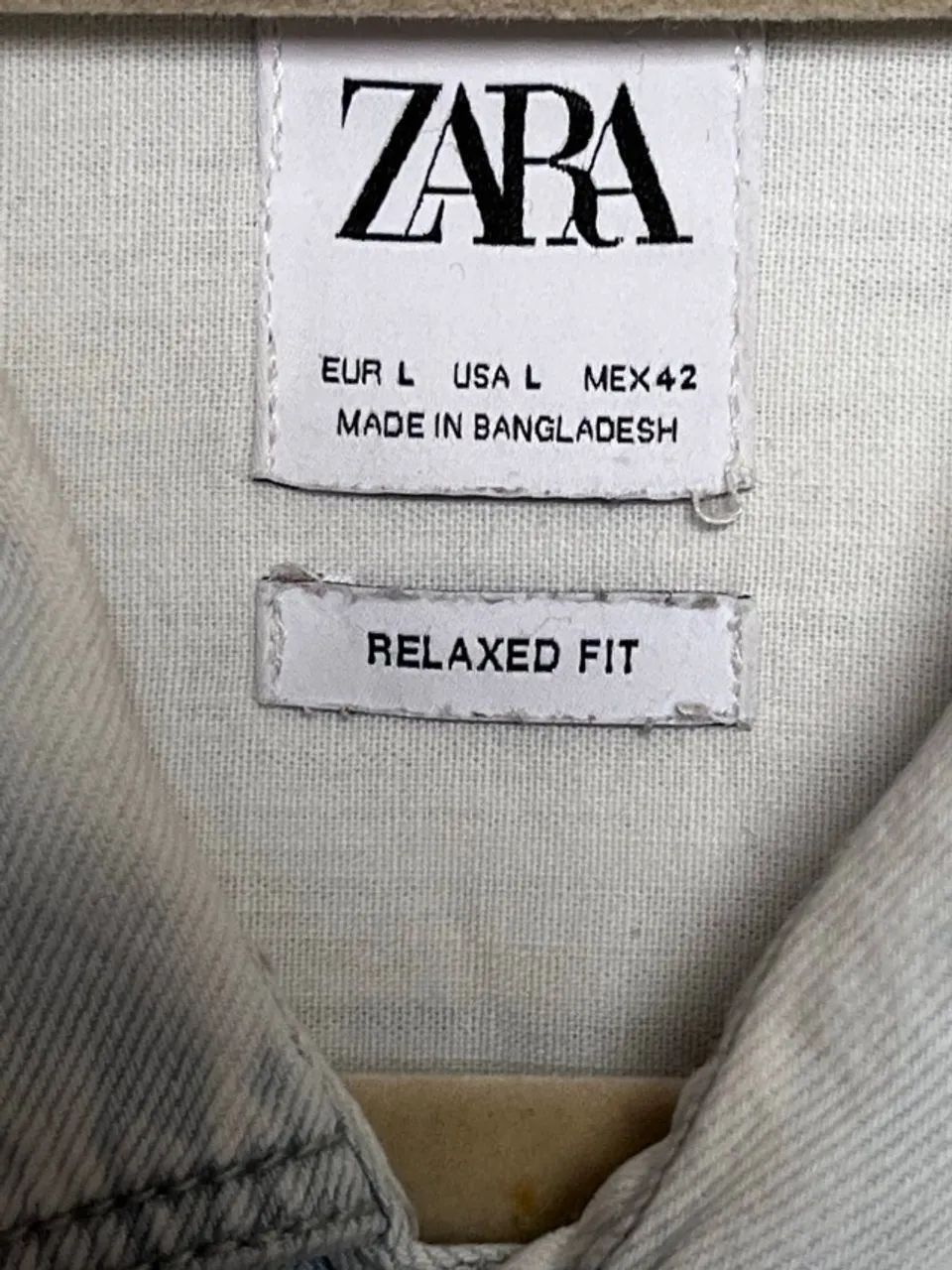 camisa jeans zara - Foto 3
