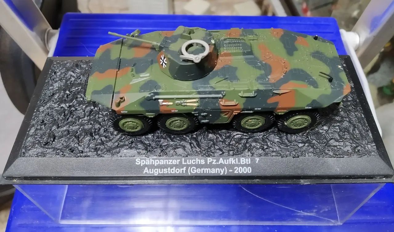 Miniatura Spähpanzer Luchs Pz.Aufkl.Btl 7 - Augustdorf