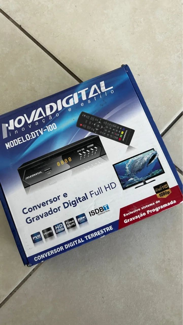 Conversor e Gravador Digital Full HD