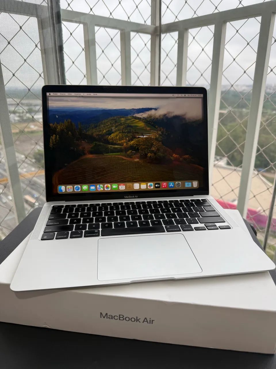 MacBook Air M1 8GB RAM 256GB SSD SILVER - Notebooks - Vila Augusta