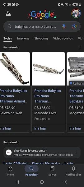 Chapinha Prancha Babyliss Pro Nano Titanium 110v *Passo cartão! - Foto 3