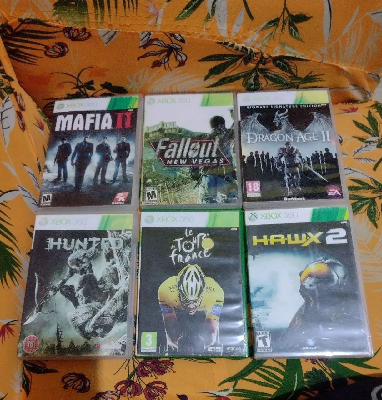 Jogos de Xbox 360 .diversos prensados para aparelho desbloqueado.