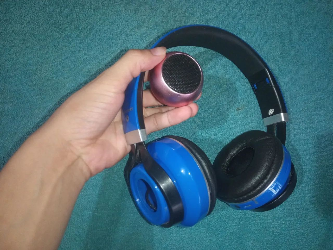 Fone de ouvido + Bônus ( caixinha bluetooth) - Foto 2