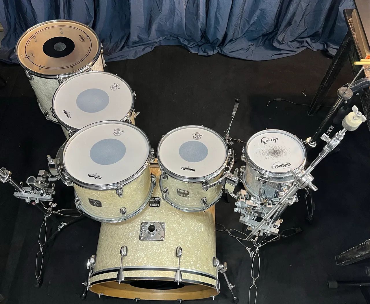 Bateria Gretsch Catalaina Birch Branco Pérola 08. 10. 12, 14, 16, 22? - Foto 2