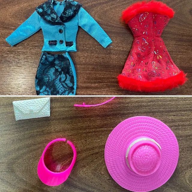 Roupas e acessórios Barbie - Foto 3