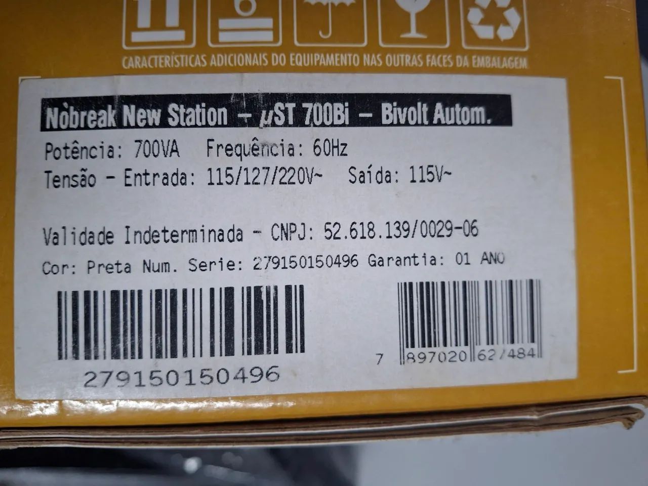 No break 700va - novo - Foto 2