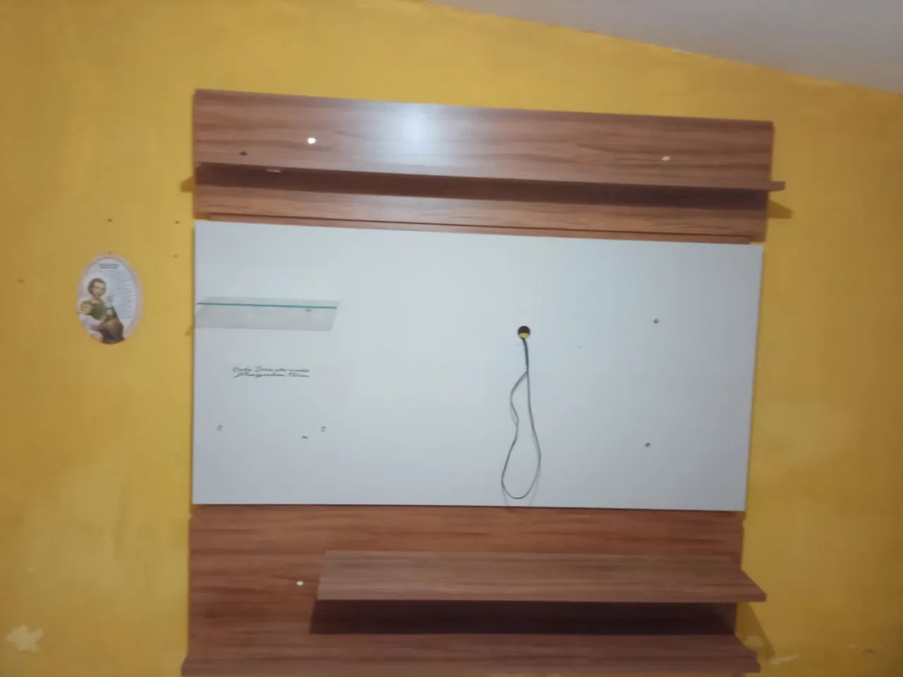 Painel Com Rack e Iluminação 