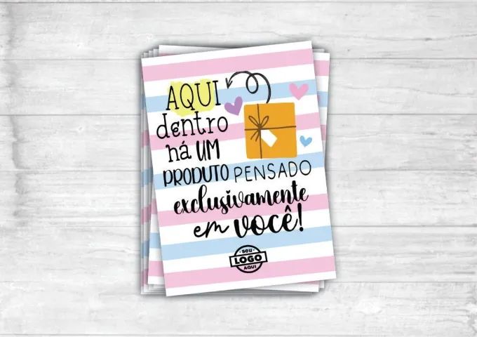 Panfleto Personalizado com sua logo - Foto 2