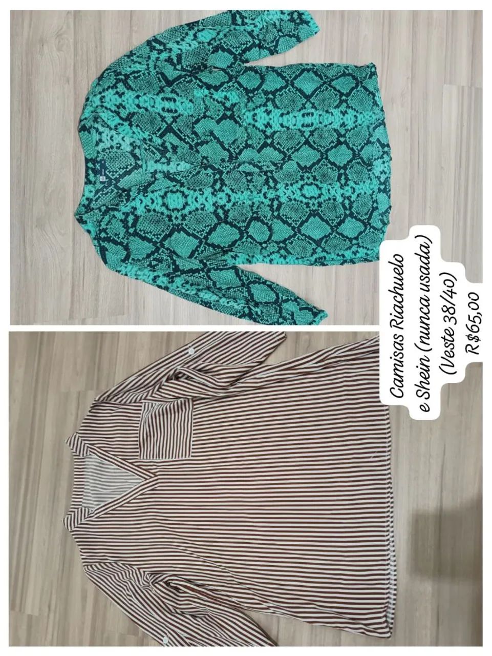 6 Camisas femininas - lote, kit ou unidade - Foto 2