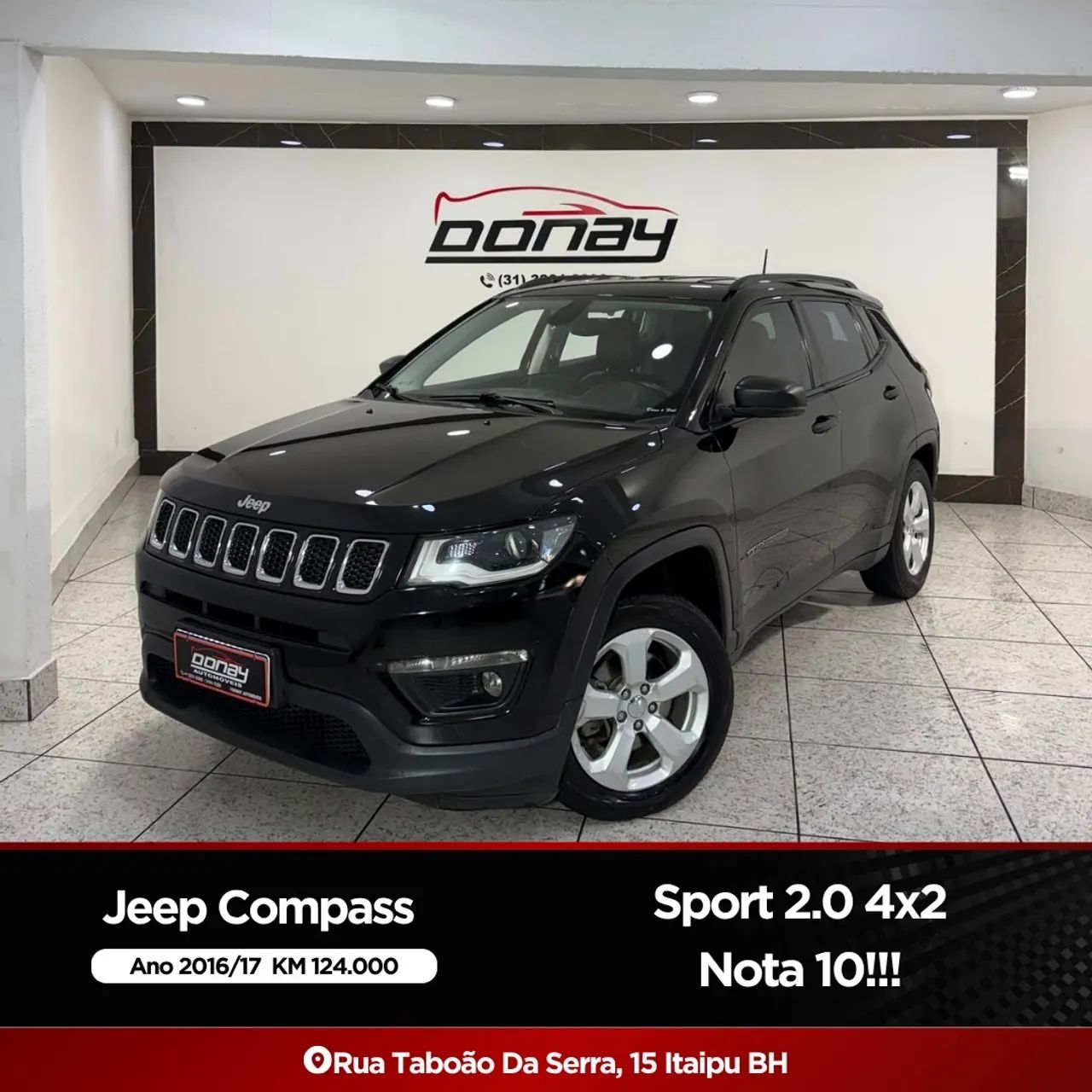Jeep Compass COMPASS SPORT 2.0 4x2 Flex 16V Aut. 2017