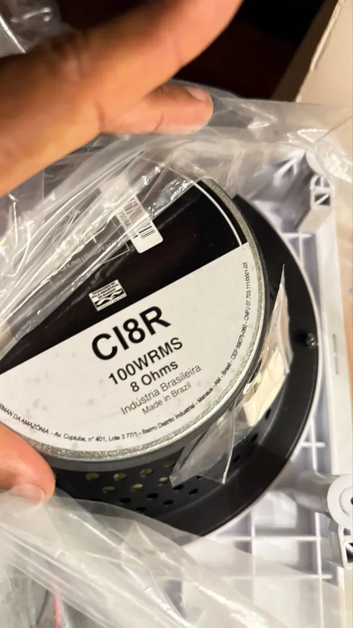 Caixa Jbl Ci8r Plus 200w Rms NOVO - Foto 3