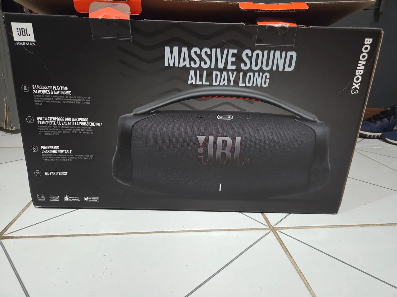 Caixa JBL BOOMBOX 3