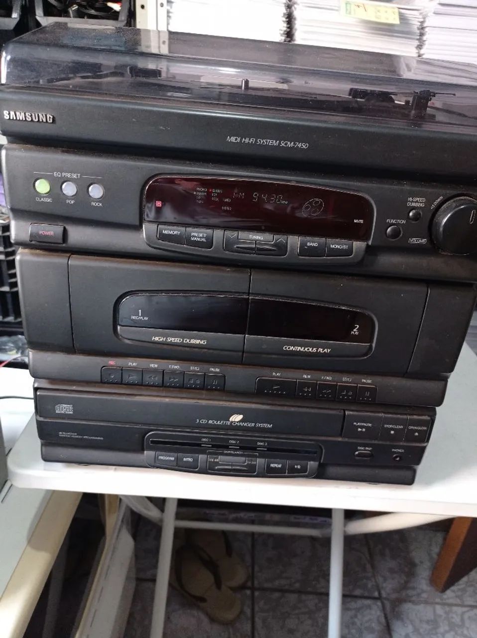 Aparelho de som Samsung 