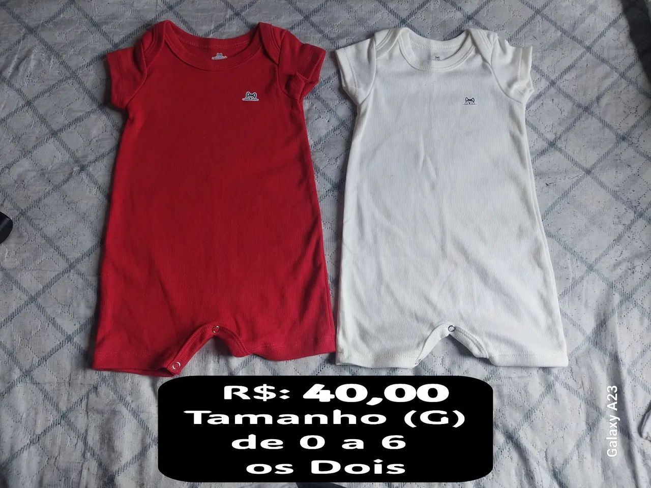 Roupas recém nascido 
