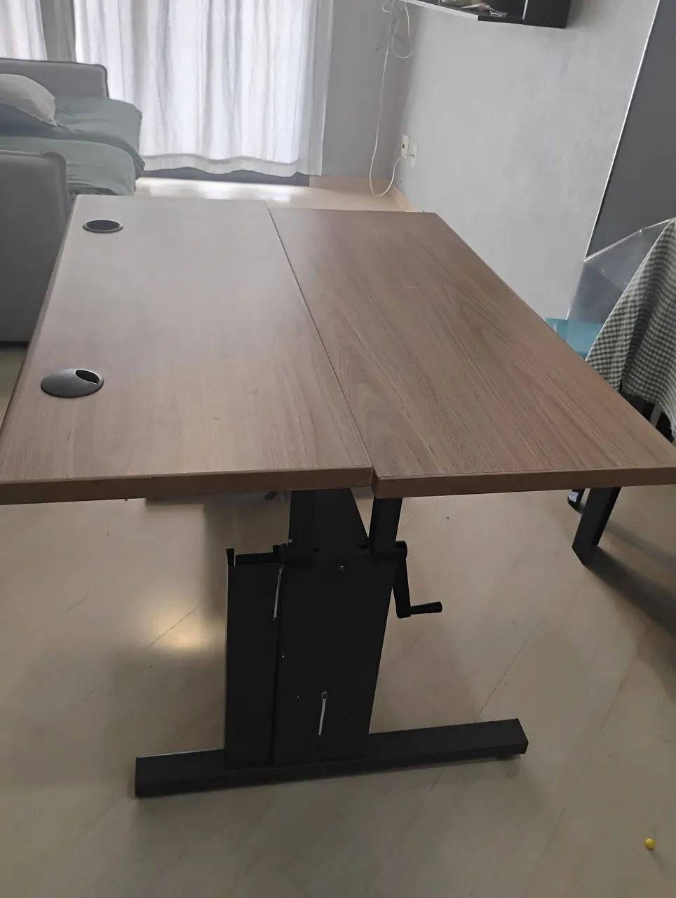Mesa para escritório com altura ajustável  - Foto 2