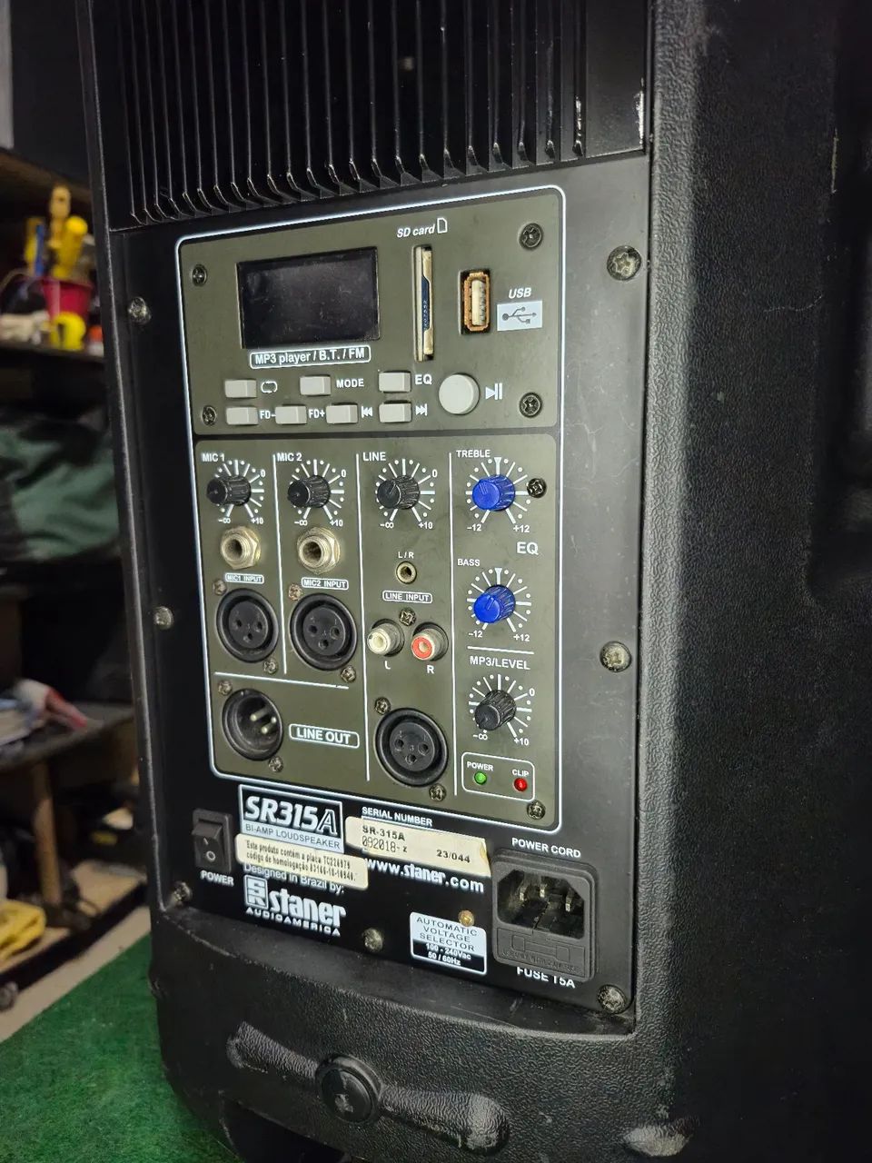 Caixa staner sr315a mais mic - Foto 4