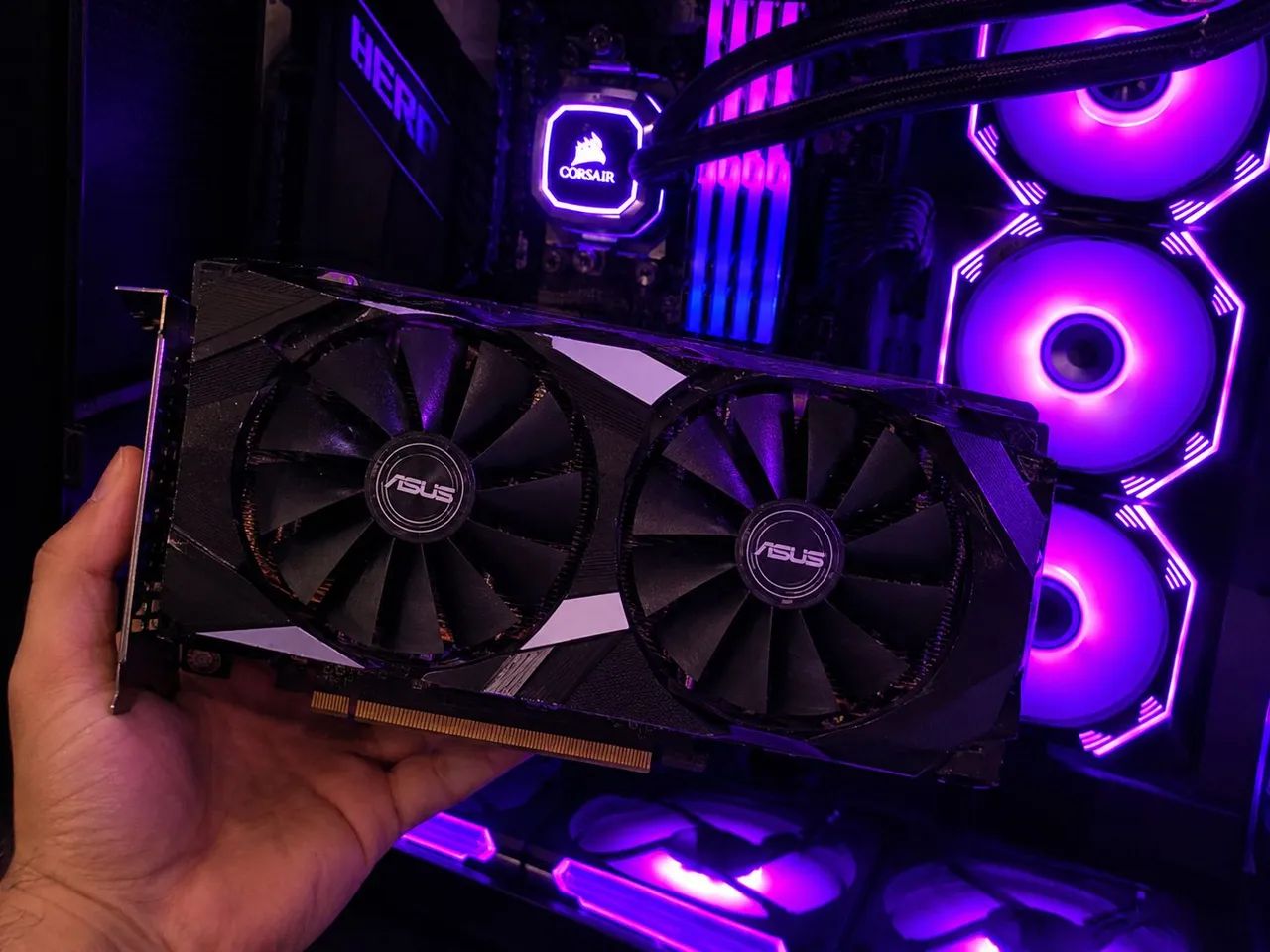 Rx 580 rog Strix 8GB