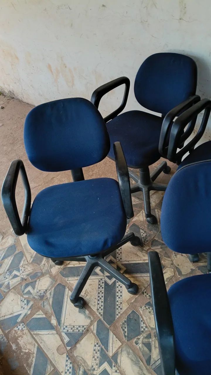 Cadeiras para escritório com rodinhas  - Foto 2