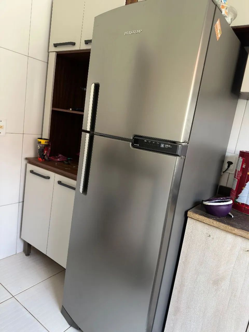 Geladeira e lava e seca 