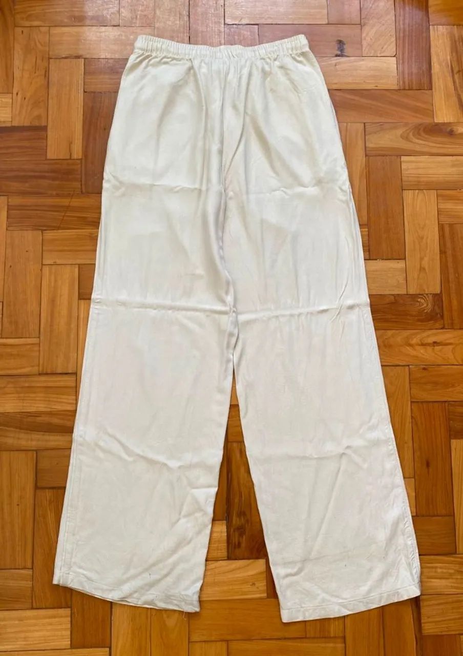 calça hering off white tamanho P VV - Foto 2