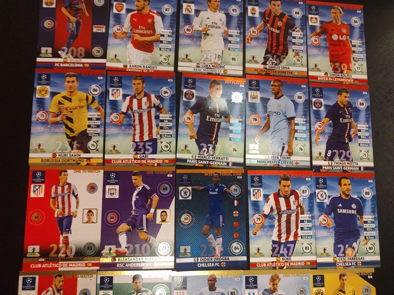 lote PANINI ADRENALYN XL UEFA CHAMPIONS LEAGUE 2014/2015 - Foto 2