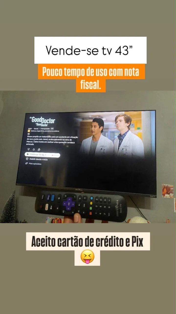Tc 43 polegadas smart 
