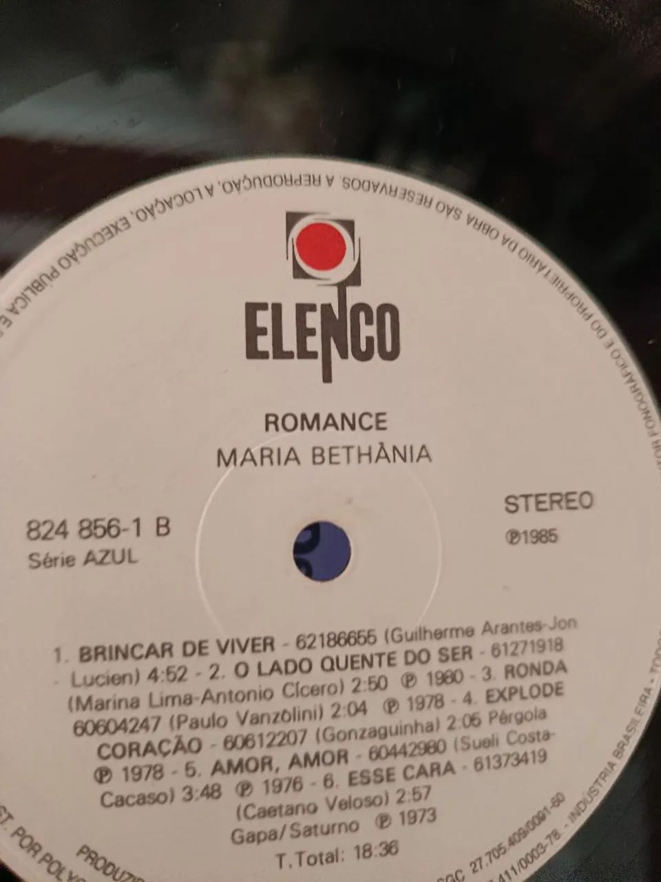 Vinil Maria Betânia, Romance - Foto 4