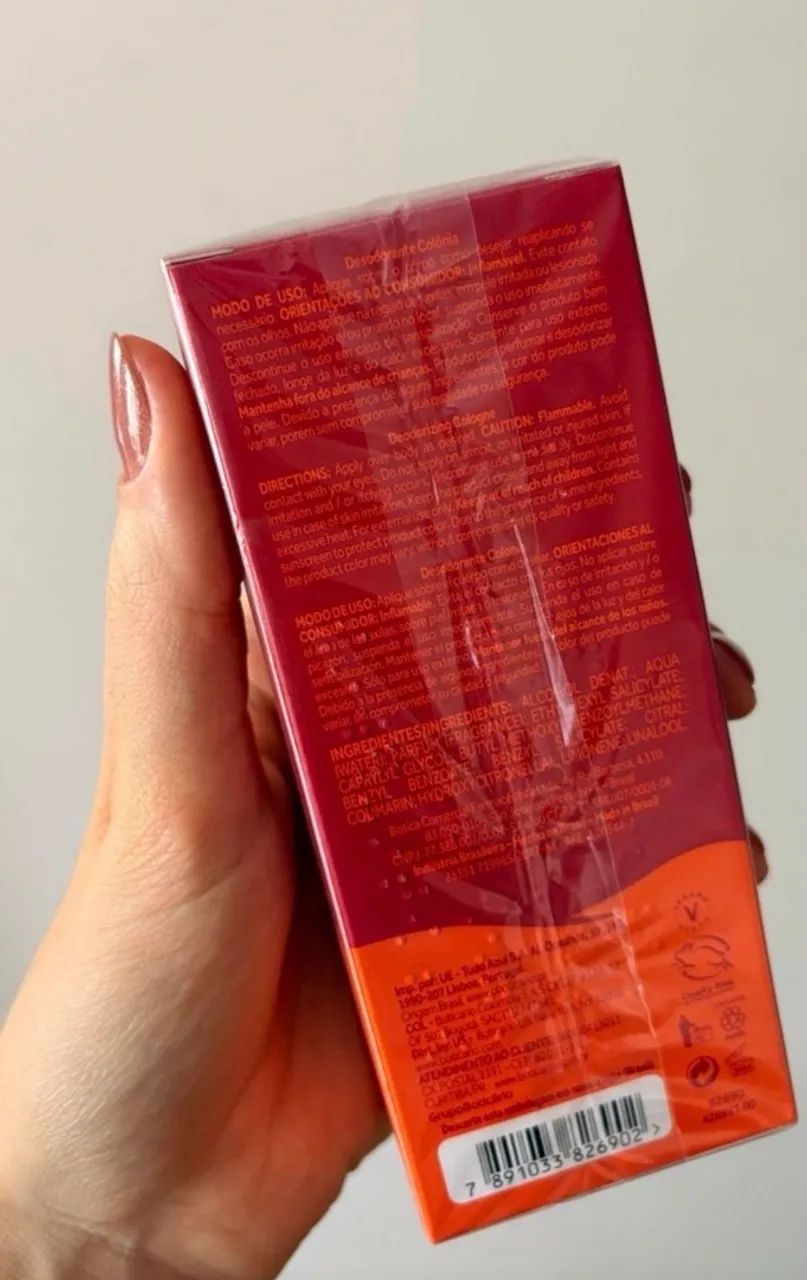 perfume egeo red o boticário 90ml - Foto 2