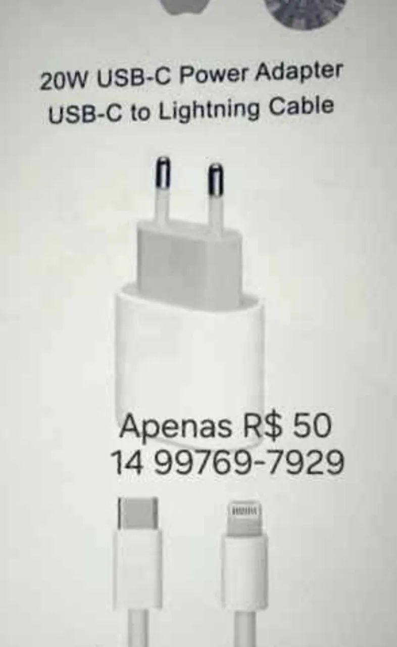 Carregador Apple 