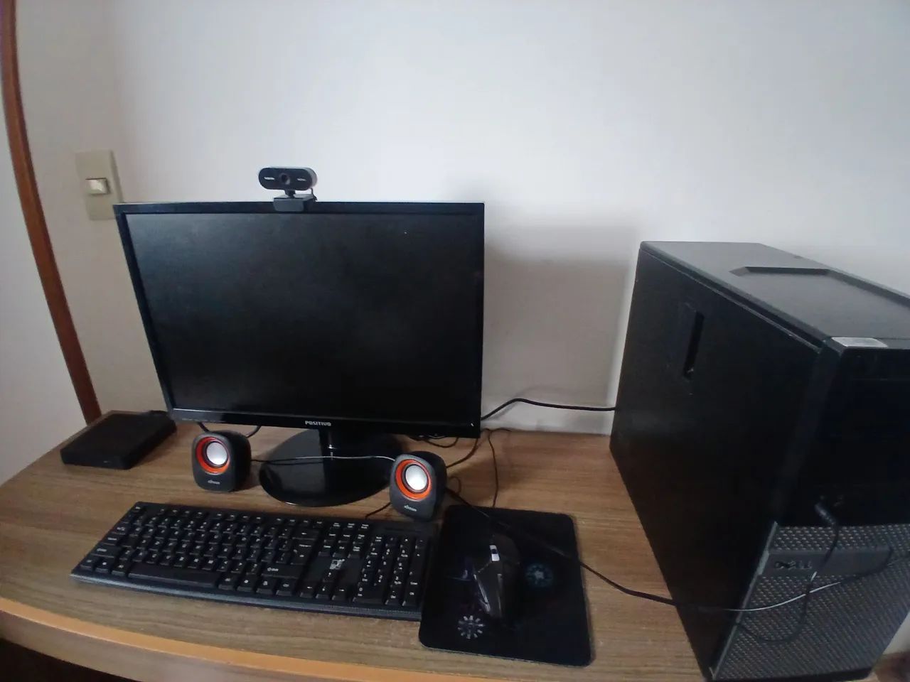 COMPUTADOR COMPLETO COM CPU DELL 59/ TELE POSITIVO 