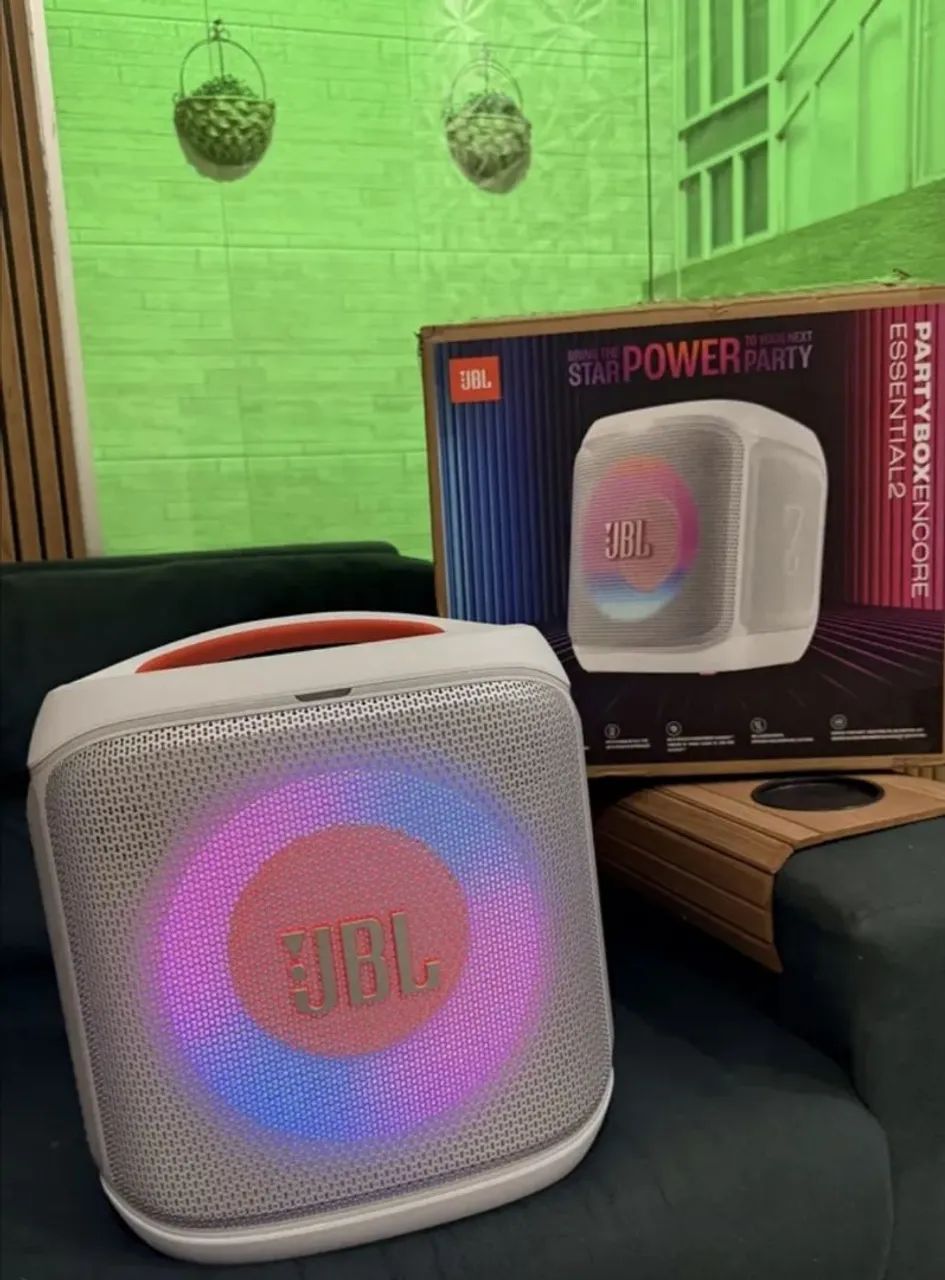 JBL ENCORE Essential Branca Lacrado caixa de som - Foto 5