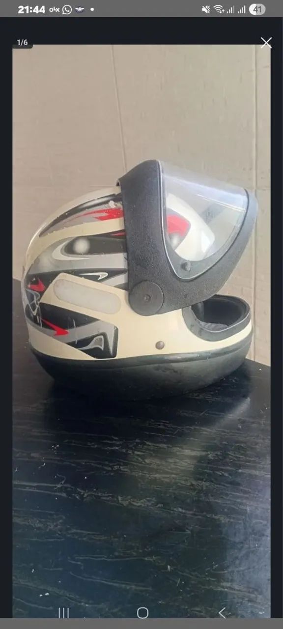 Capacete San marino original - Foto 4
