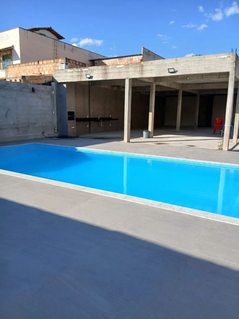 Espaço para festa com piscina , bairro jardim Alvorada, final do bairro nacional *
