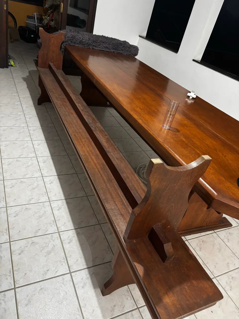 Mesa madeira maciça - Foto 2