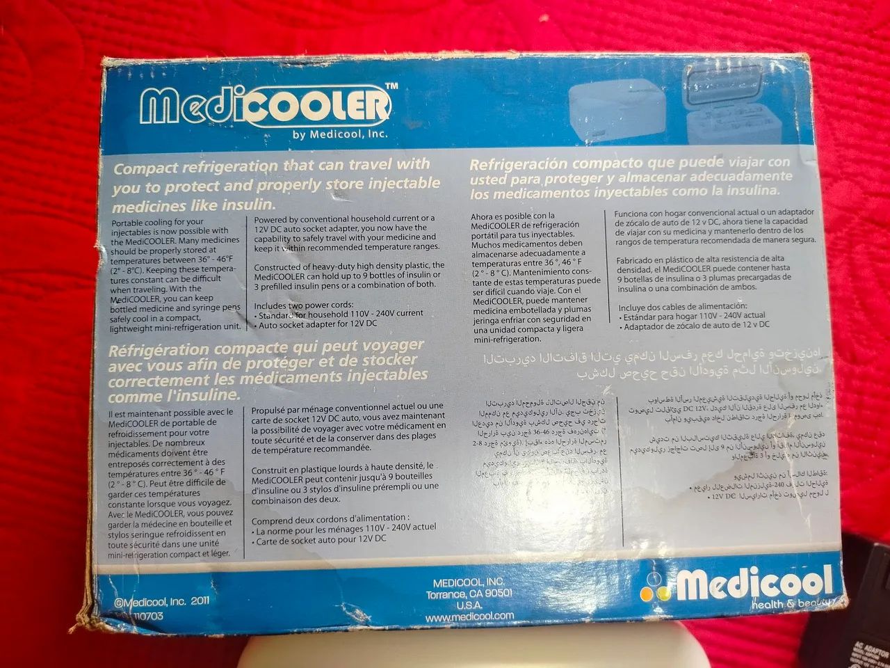 Mini refrigerador bivolt e 12v medicooler  - Foto 5