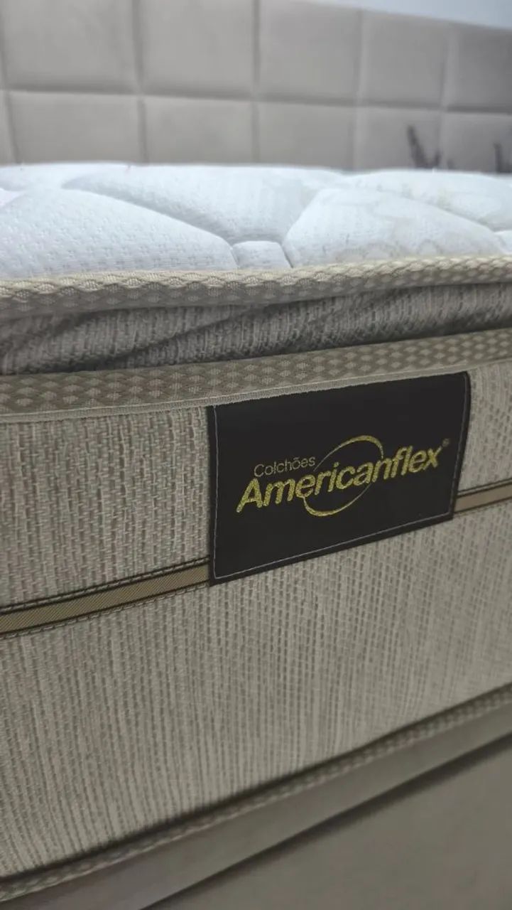 Conjunto Cama baú Queen Americanflex - Foto 3