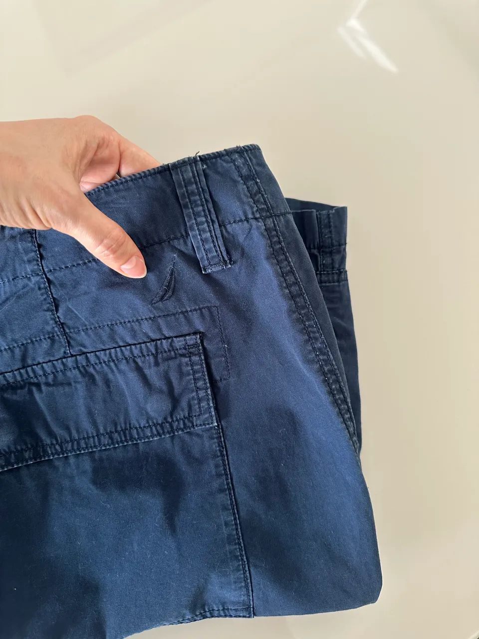 Bermuda masculina cargo sarja original, TAM: GG - Foto 2