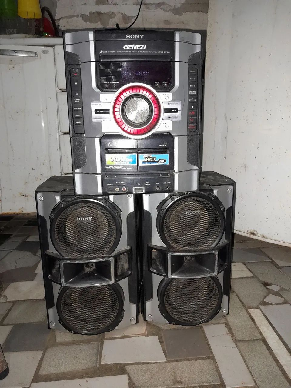 Som da Sony antigo