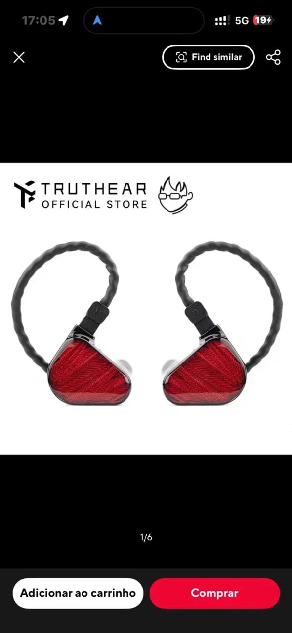 Fone In-Ear Truthear ZERO:RED - Dual Dynamic Drivers