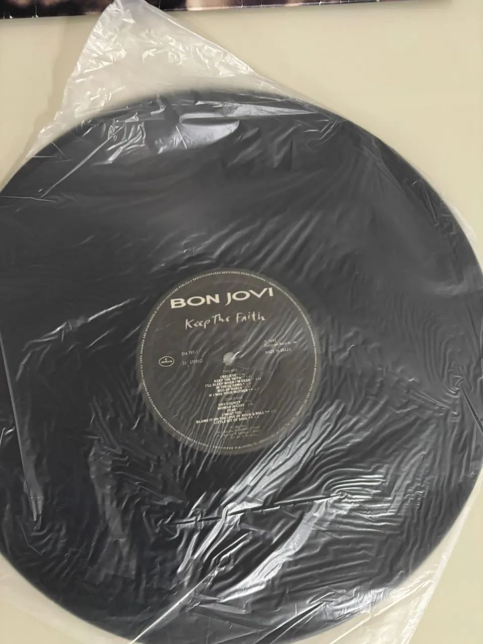 LP Disco de Vinil Bon Jovi - Keep The Faith - Foto 2