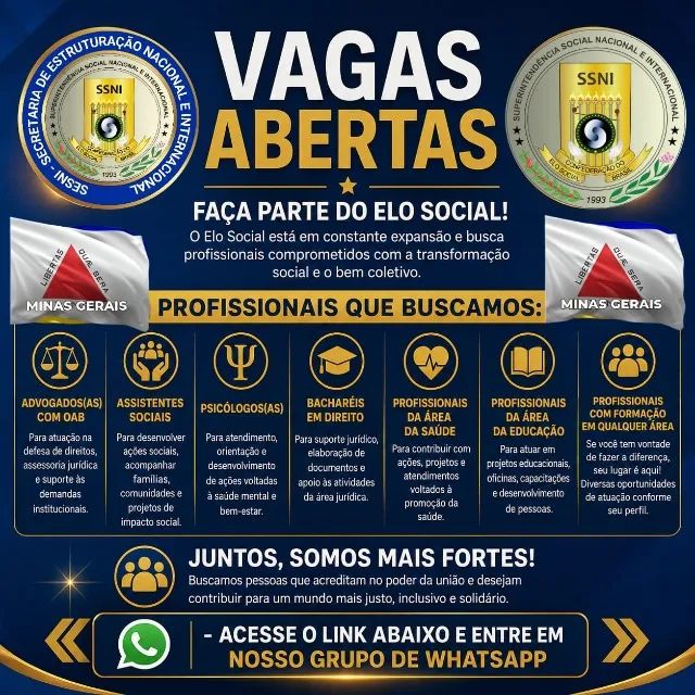 FAÇA PARTE DO ELO SOCIAL