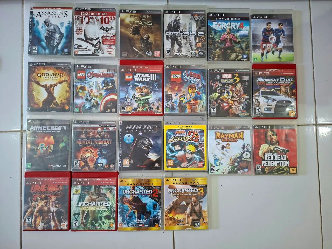 JOGOS DE PS3 ORIGINAIS