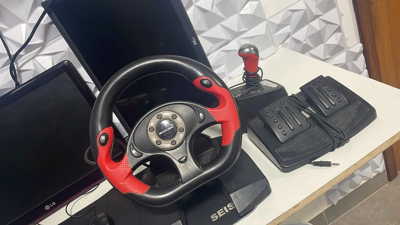 Câmbio, pedal e volante  - Foto 2