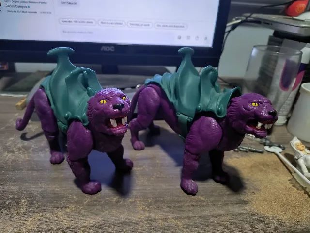 MOTU Origins Panthor lote com 2