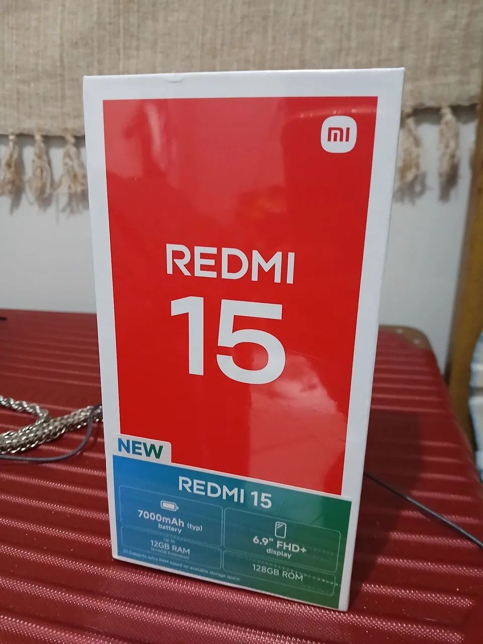 Vendo Celular Redmi 15  Black lacrado  - Foto 3
