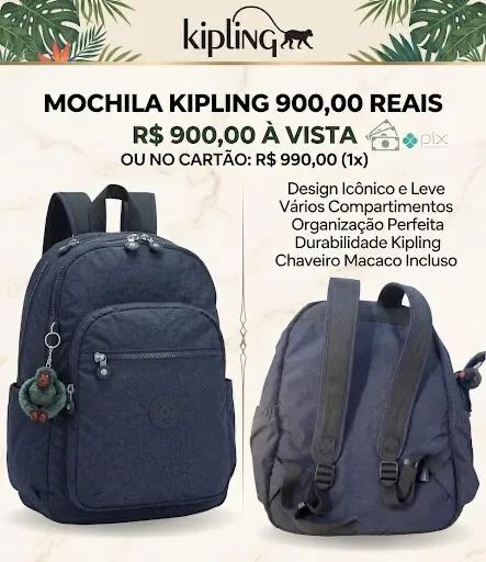 Mochila kipling grande