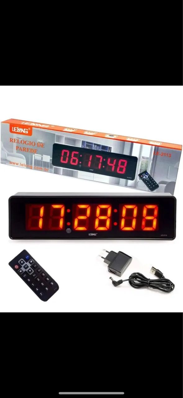 Relógio Led digital LE2113