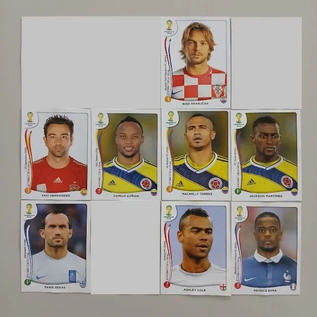 Copa Do Mundo 2014 Kit Com 14 Figurinhas Sem Repetição